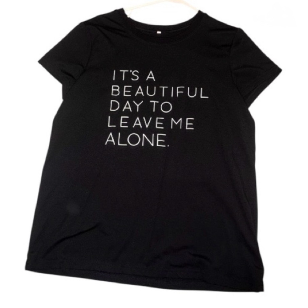Black Graphic Tee